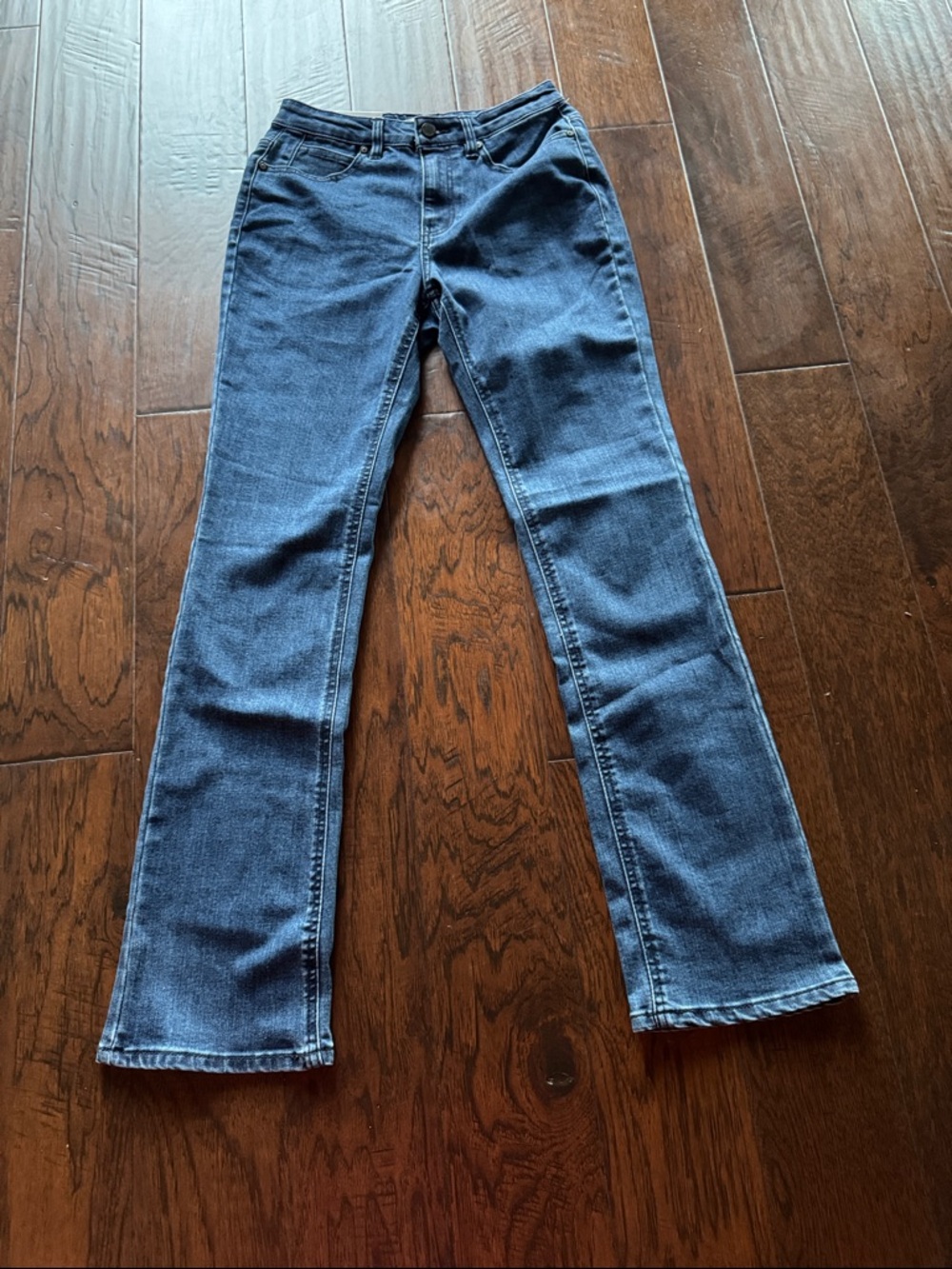 OAT New York Women's Blue Straight Leg Jeans